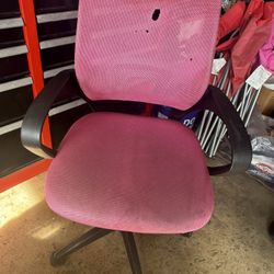 Pink Office Chair
