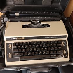 Brothers electric typewriter with autocorrect XL10