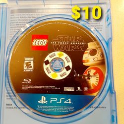 $10 Starwars THE FORCE AWAKENS PS4