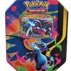 Pokemon Mega Charizard x & y tin  X5