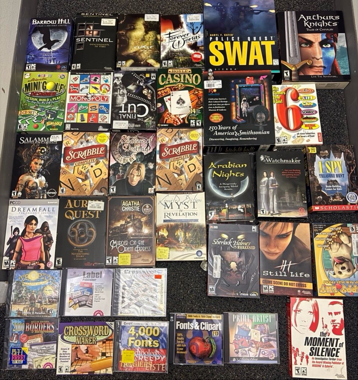 PC Game Lot - Over 60 Games