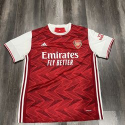 Large Adidas - Men’s 2021 Arsenal Jersey #14 (Aubameyang) 