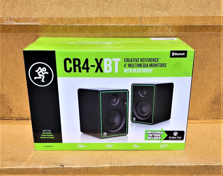 🚨 No Credit Needed 🚨 Mackie Desktop Speakers Active Monitor