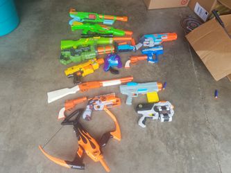 Lot of nerf guns