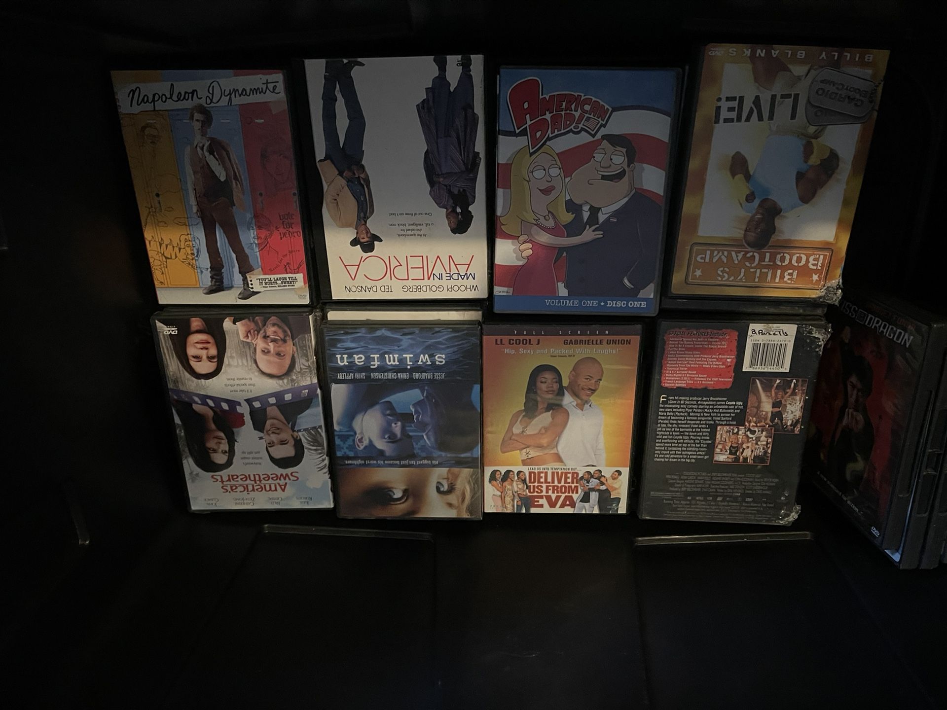 200+ DVDs