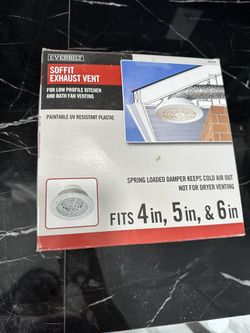 Everbilt 4 in. to 6 in. Soffit Exhaust Vent