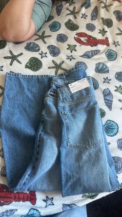 Girls mid wash jeans size:00