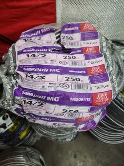 14/2 MC-AL Metal Clad Wire