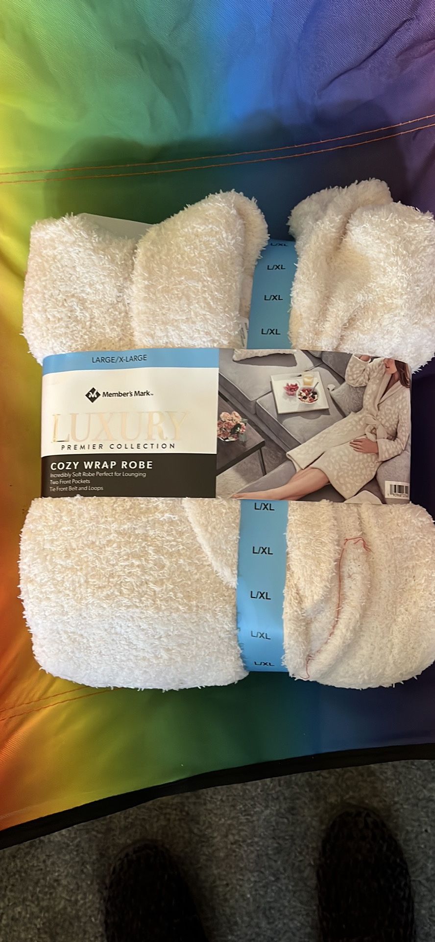 Members Mark Luxury Cozy Wrap Robe