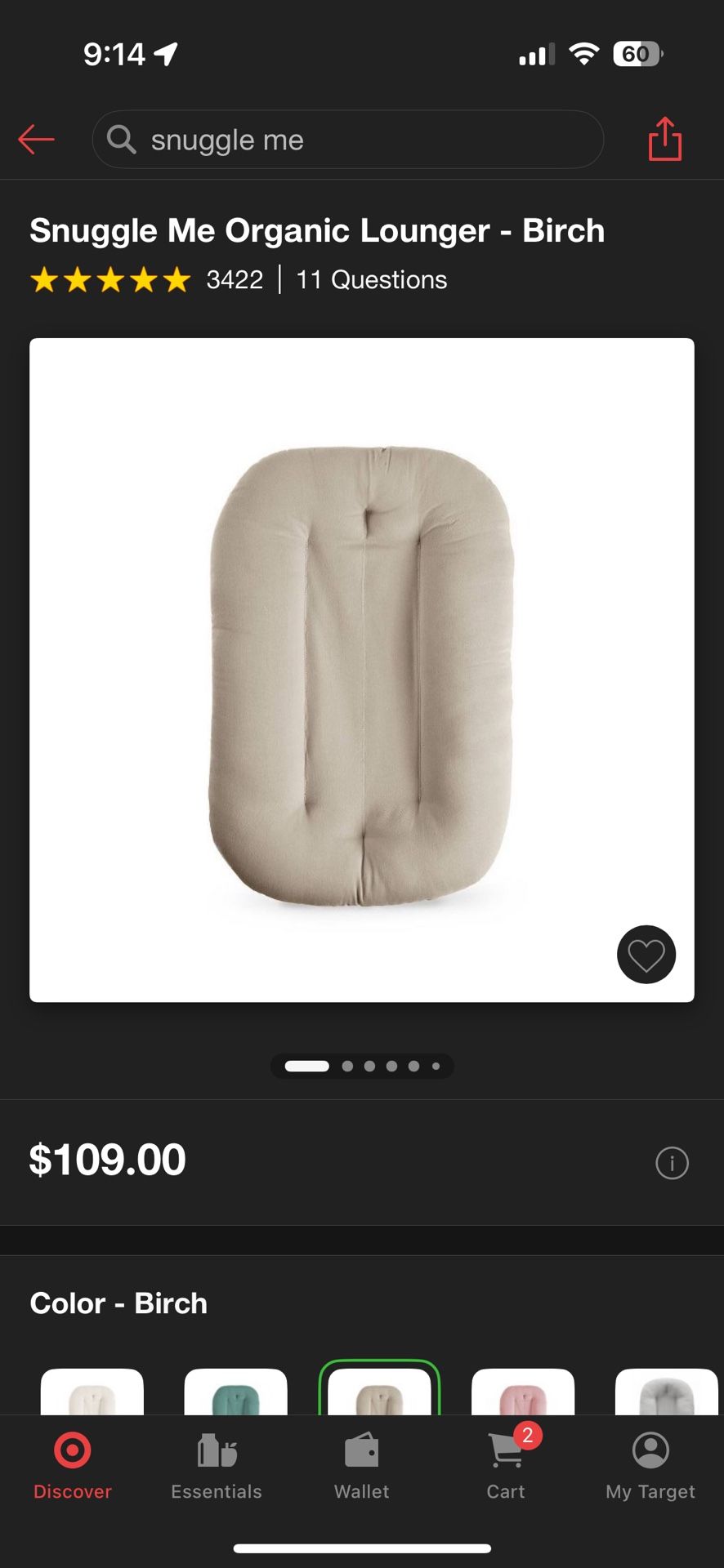 Snuggle Me Lounger