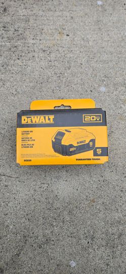 Dewalt 20v Battery 5.0 Ah Brand New