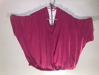 Vince Camuto Magenta Dolman Blouse XL