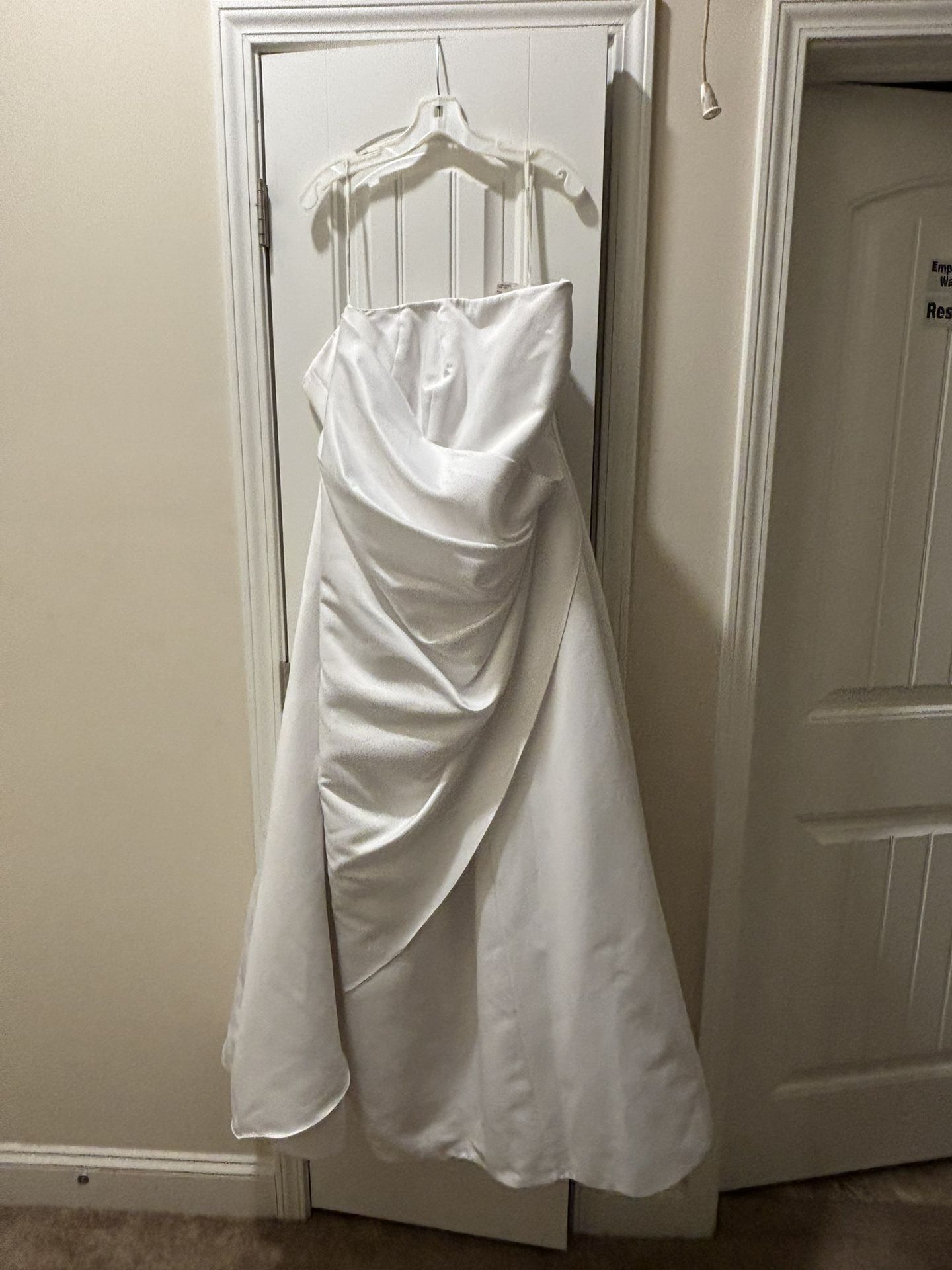 Off The Shoulder Wedding Dress Size 26w