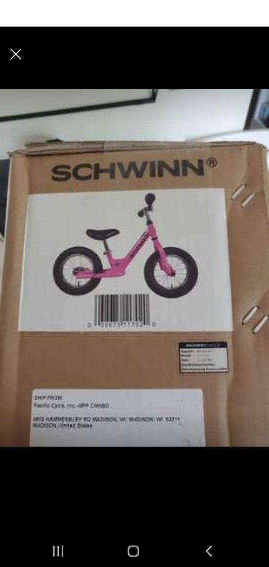 Schwinn Balance Bike