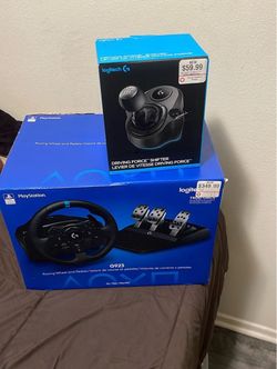 Logitech G923 Racing Wheel, Pedals & Shifter