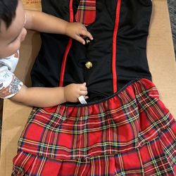 School Girl Costume Size Small