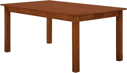 Coaster Home Furnishings Marbrisa Rectangular Dining Table Sienna 40"D x 70"W x 30"H