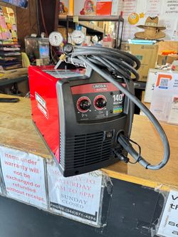 Lincoln Electric Weld-Pak 140 Amp MIG and Flux-Core Wire Feed Welder, 115V, Aluminum Welder with Spool Gun sold separately