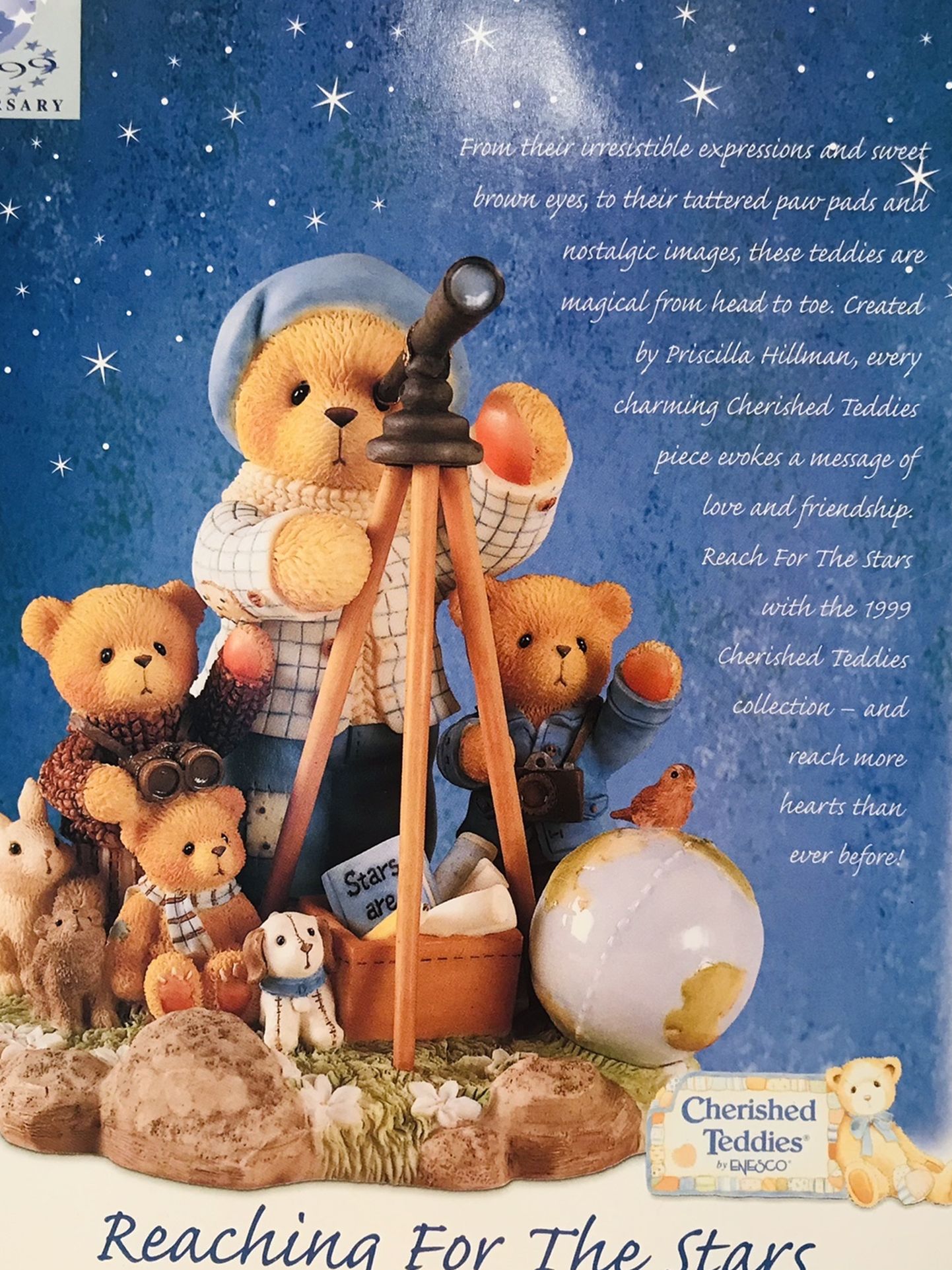 CHERISHED TEDDIES ENESCO 1999 LARGE STORE CATALOG 32 PAGES REFERENCE BOOK