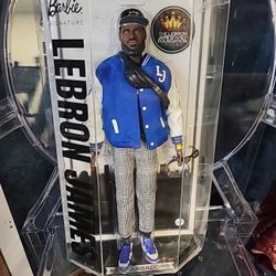 LeBron James doll MATTEL