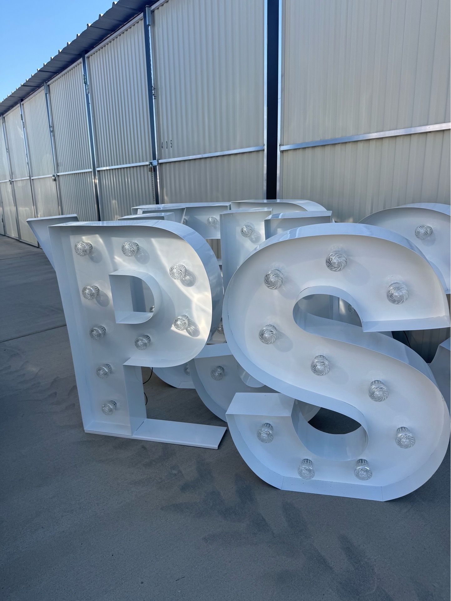 Brand new 3 FT LED marquee letters