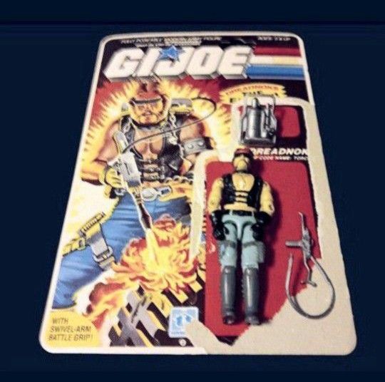 GI Joe 1985 Dreadnok Torch Vintage Action Figure 100% Complete W/ Full File Card Nice!