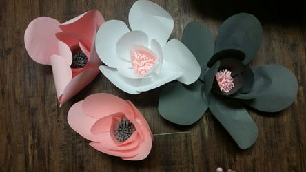 Paper flowers