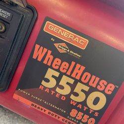 Generator in great condition 5500 W
