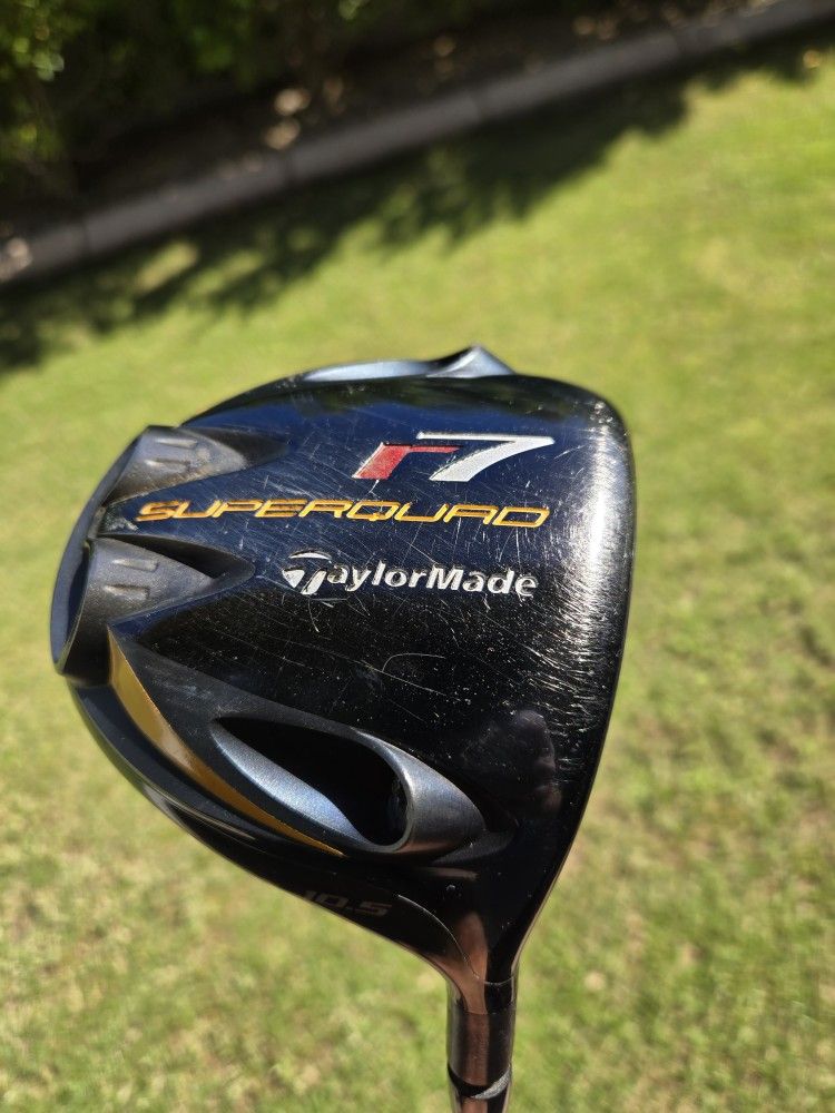 TaylorMade R7 Superquad 10.5 RH Regular Flex 460cc