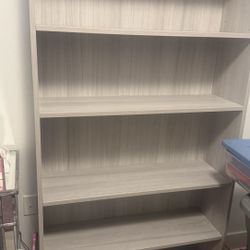 Grey Bookshelf
