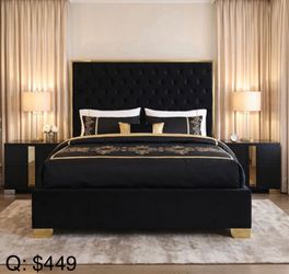Queen bed frame
