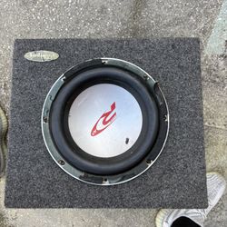 Type-R 10 subwoofer