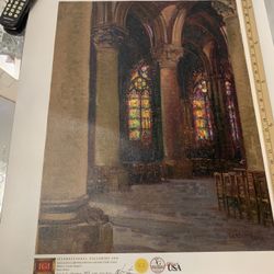 Notre dame Certified Painting From international gallery