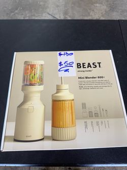 The Beast Mini Blender Plus (Sand Colorway)