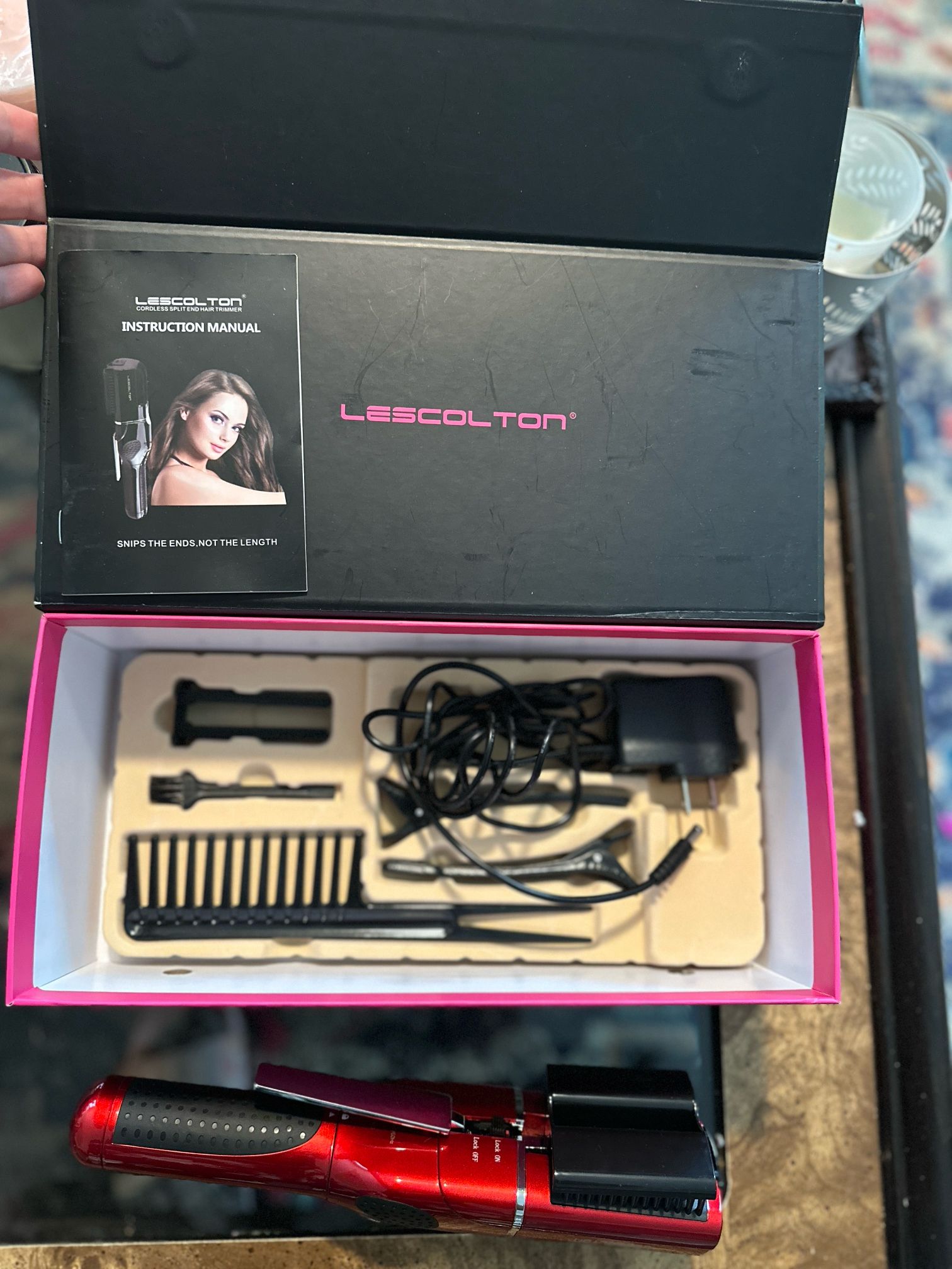 Cordless Split End Hair Trimmer