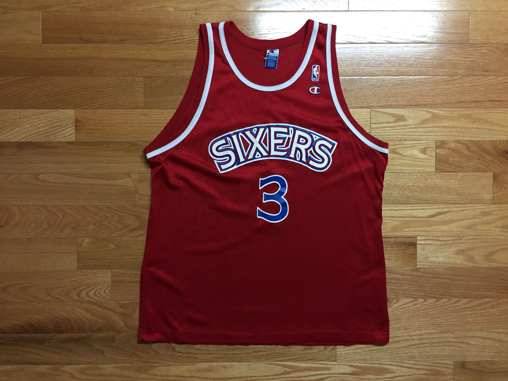 Champion Allen Iverson Philadelphia Sixers Jersey