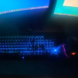 Gaming RGB Keyboard And Mouse 