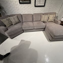 Sectional Chaise Cuddler Sofa 