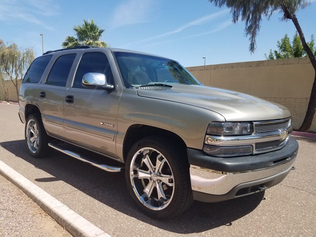 REDUCED! 2001 Chevy Tahoe $4500 Or Trade For Pick Up Truck