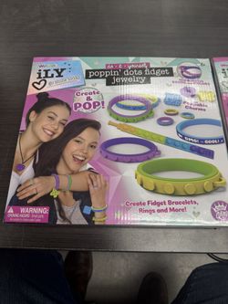 ILY DIY Pop-It Fidget Jewelry set