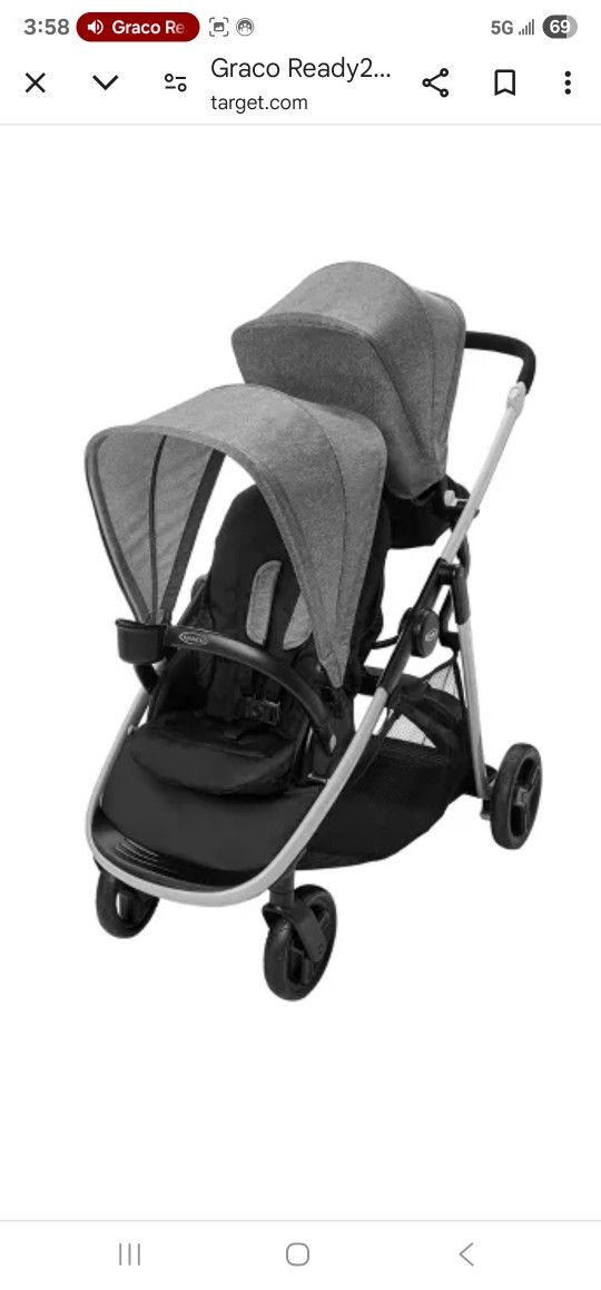 Graco Ready 2 Grow 2.0 Doble Stroller