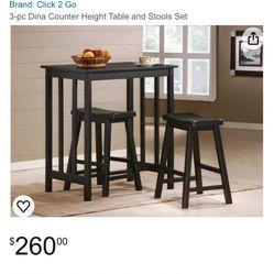 Kitchen Table With Two Chairs 