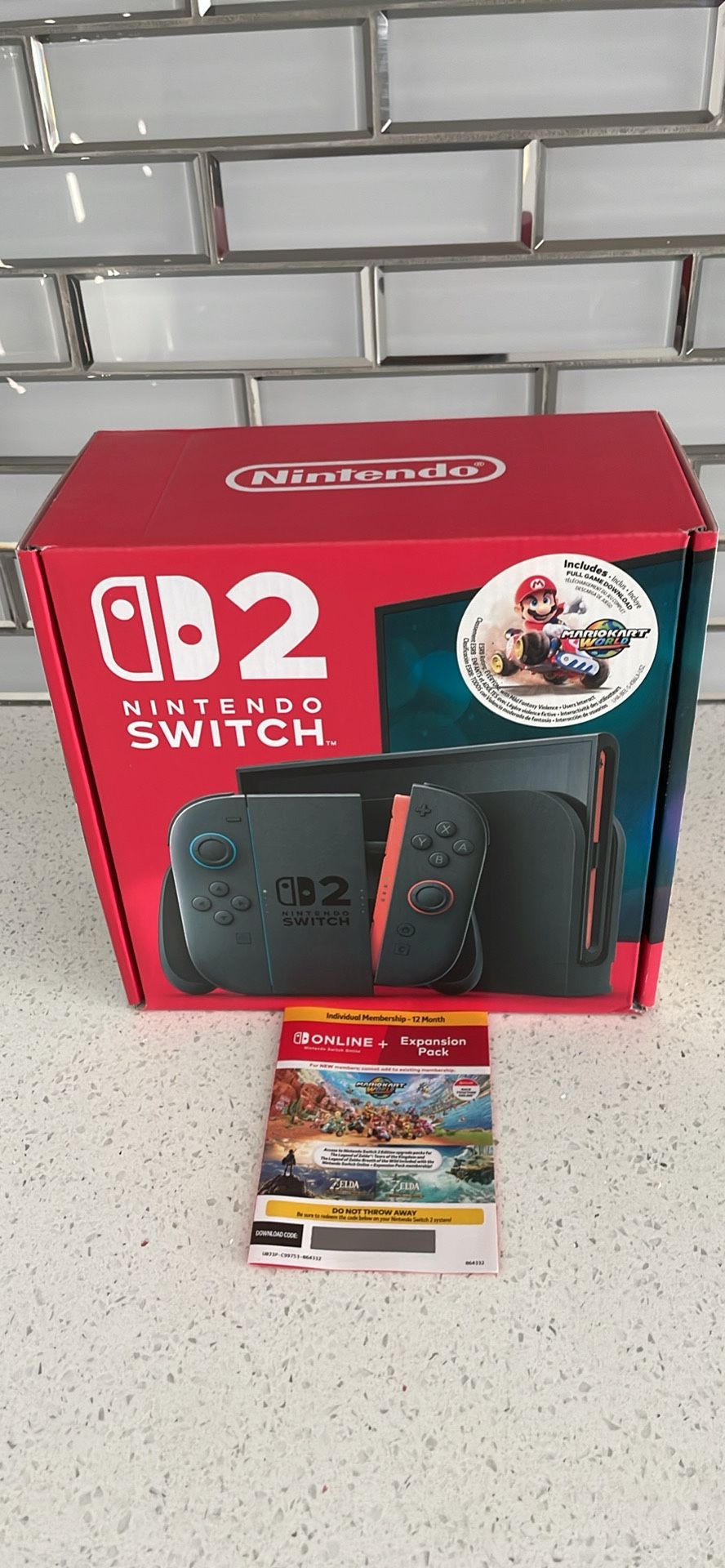 Nintendo Switch 2 Bundle Plus 12 Month Membership