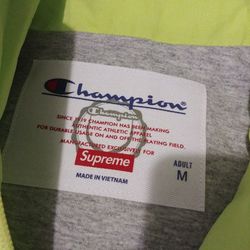 Supreme Champion Track Jacket Lime