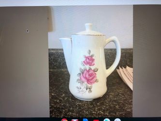 Vintage royal sealy electric teapot roses no cord