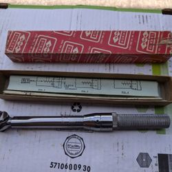 Utica Torque Wrench ( Inch / Lbs.)