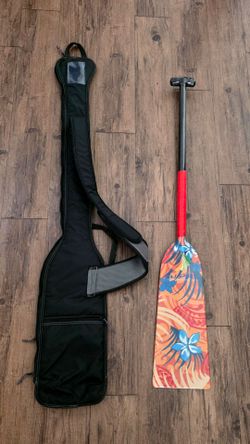 Z&J Sport Boat Paddle opdp Full Carbon Fiber IDBF Approved 44 inches W/ Hanuman cover