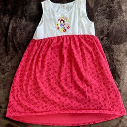 Snow White Dress Girls Size 5/6
