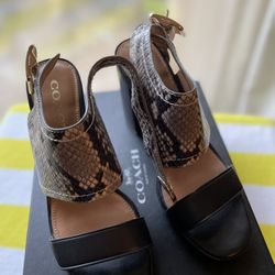 Coach 4” Heels, Size 7