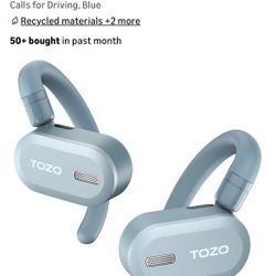 Brand New : TOZO O2 True Open Ear Wireless Headphones